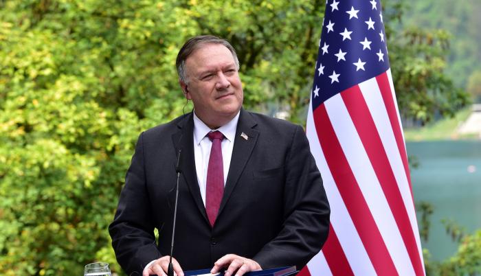 el secretario de Estado de EE.UU., Mike Pompeo