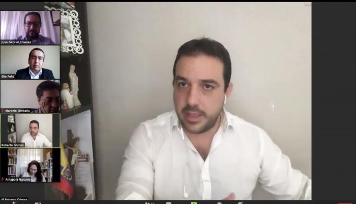 Roberto Gómez en el juicio político a María Paula Romo, 16 oct. 20