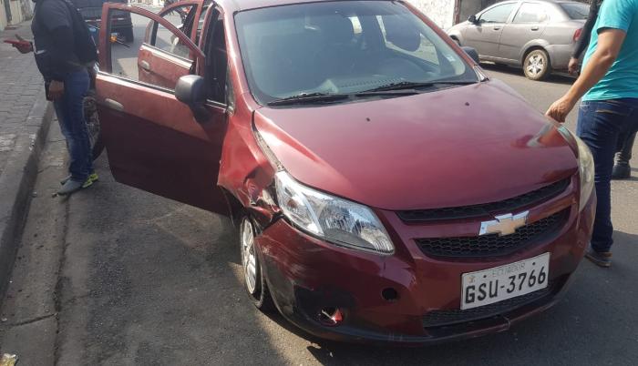 Carro detenido