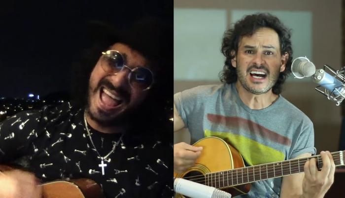 Douglas Bastias y Felipe Jácome.