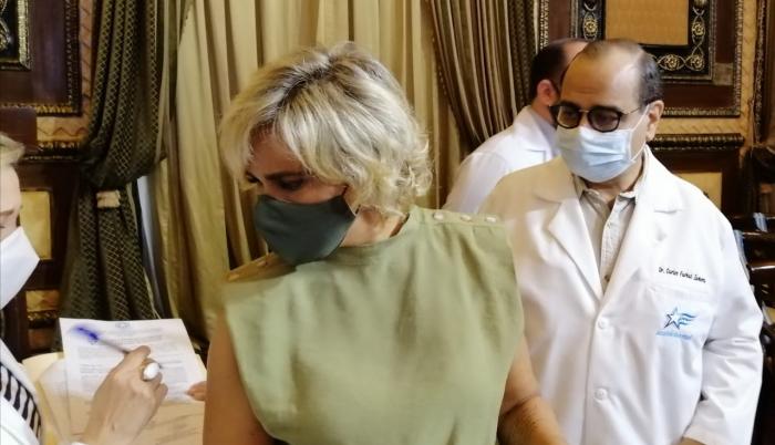 La alcalddsa, Cynthia Viteri, en el informe sobre las cifras del coronavirus en Guayaquil