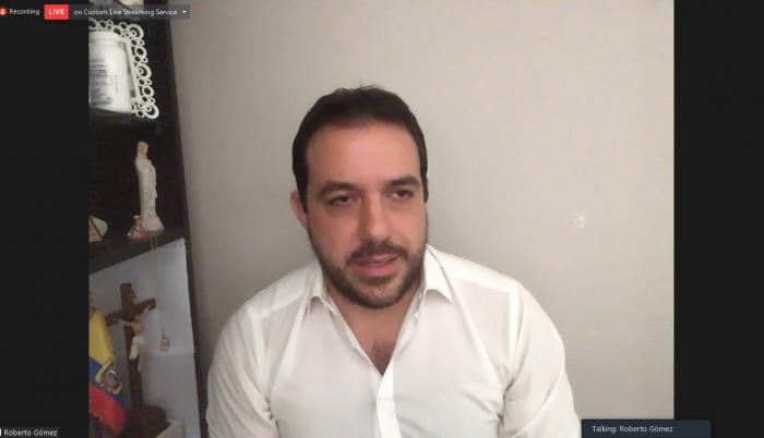 Roberto Gómez, juicio político a María Paula Romo, 22 oct. 20