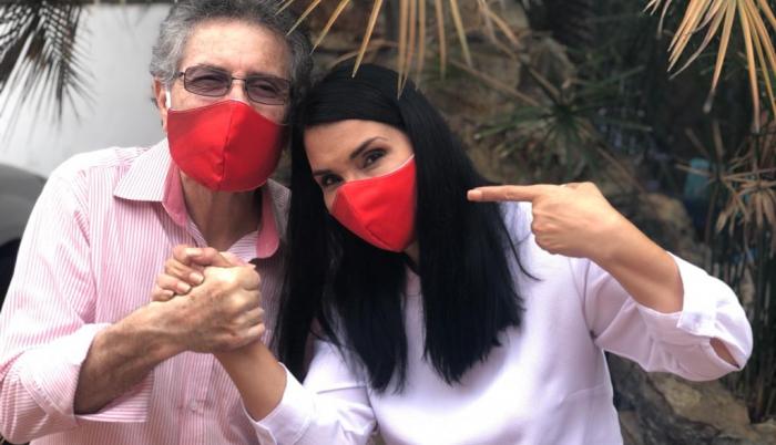 Nerio David y Ana Bulujasich.