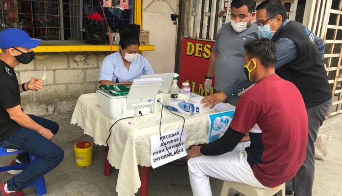 prueba de coronavirus
