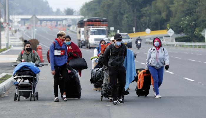 migrantes venezolanos