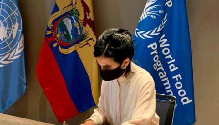 María Alejandra Muñoz en gira internacional.