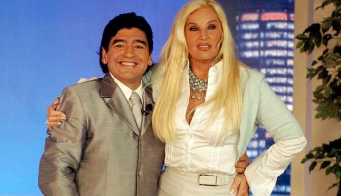Maradona y Susana Giménez.