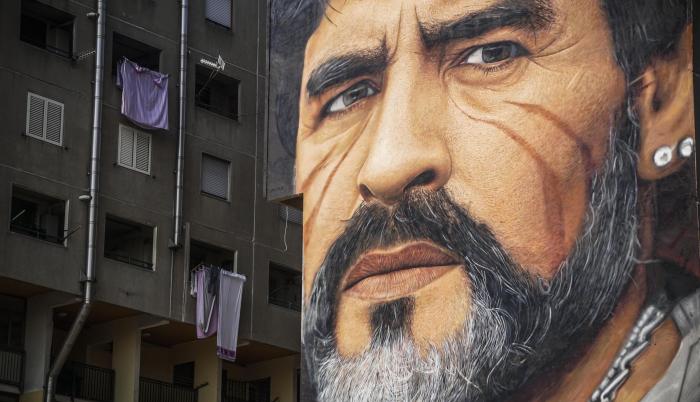 maradona grafitti