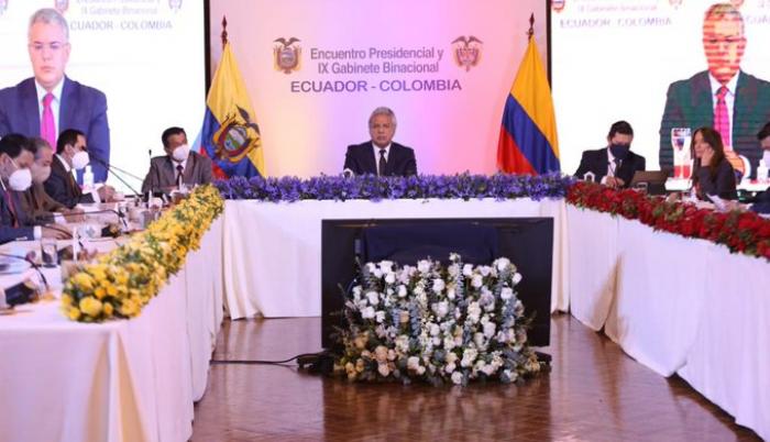 Colombia- Ecuador- gabinete- frontera