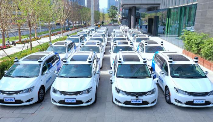 taxis sin conductor china
