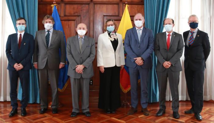 Embajadores+Unión Europea+Ecuador