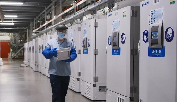Congeladores para vacunas Pfizer