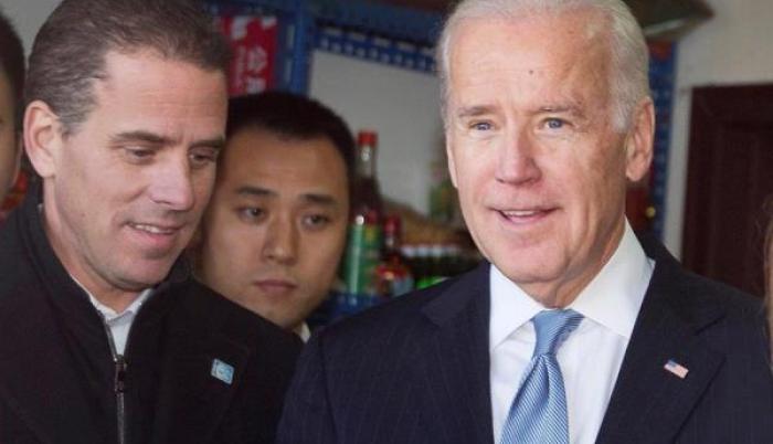 biden y su hijo