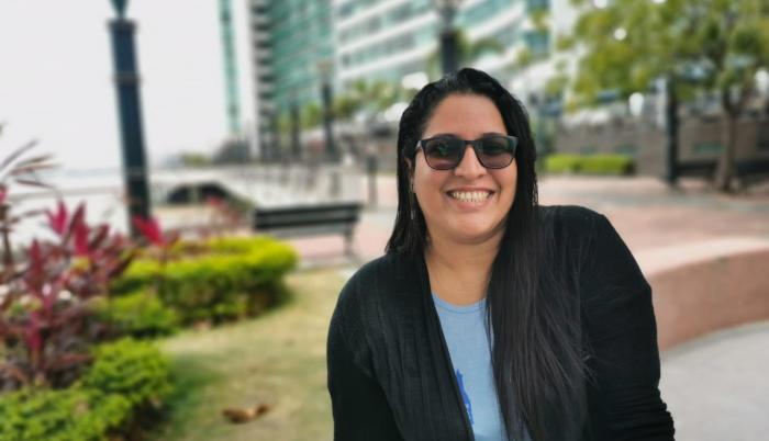 Blanca Moncada, periodista guayaquileña y autora de 'Mis Historias Urbanas'