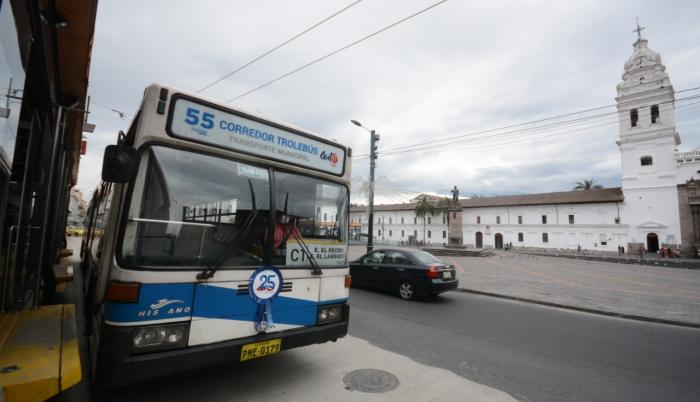 El sistema de transporte trolebús cumple 25 años.