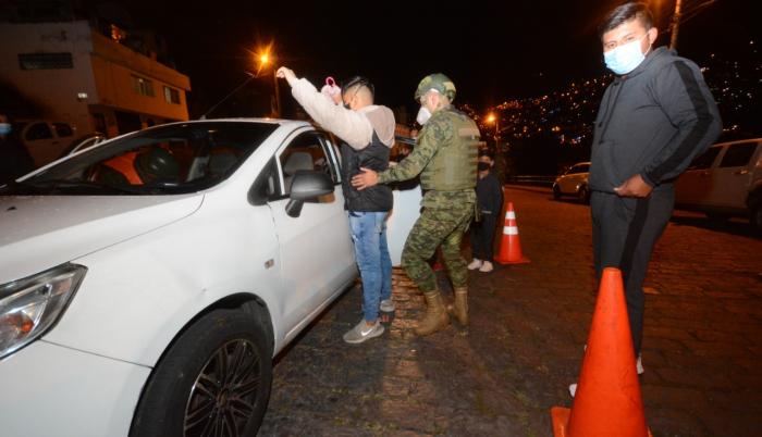 Desde ayer se intensifican los controles en la capital.