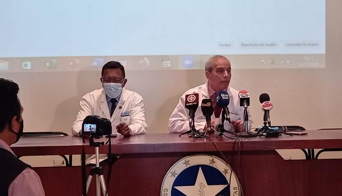Wilson Tenorio y Francisco Andino