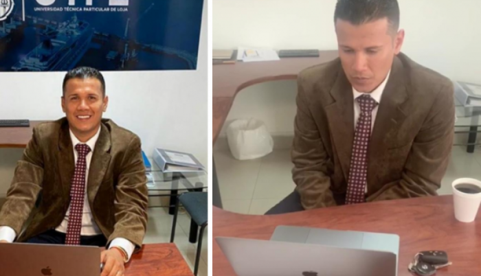 Jorge Luis Zambrano había recibido recientemente su título universitario.
