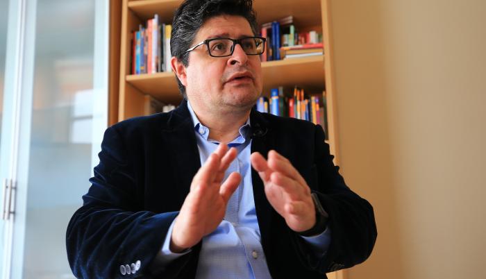 El director ejecutivo de Fundamedios, César Ricaurte,