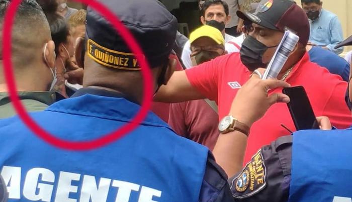Giovanni Burneo Lupino no respondió a la agresión recibida el lunes pasado.