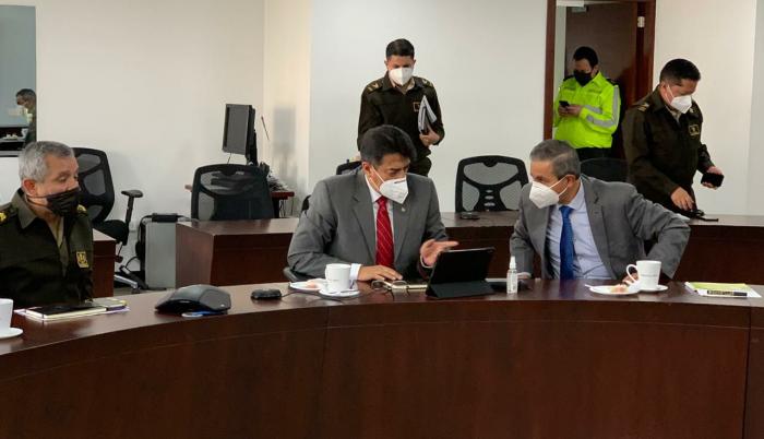 Ministro de Gobierno+Patricio Pazmiño