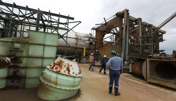 Los desechos de la Refinería no fueron bien administrados.