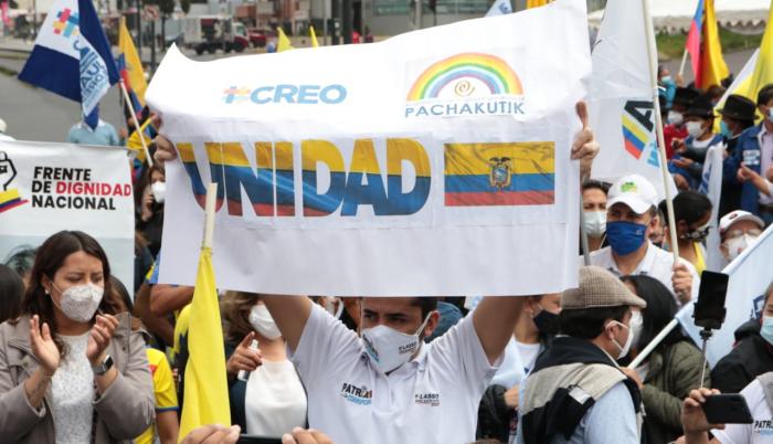 Interés en el diálogo de CREO y Pachakutik.