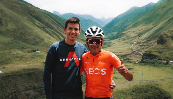 Richard-Carapaz-Albert-Serrtacó-amistad-ciclismo