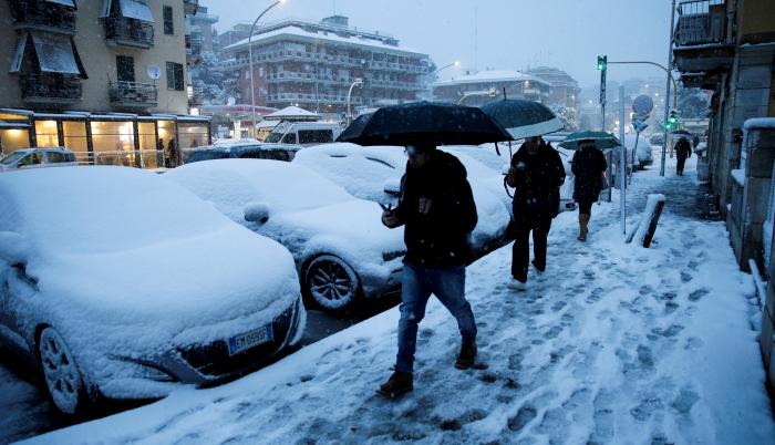 ola de frio