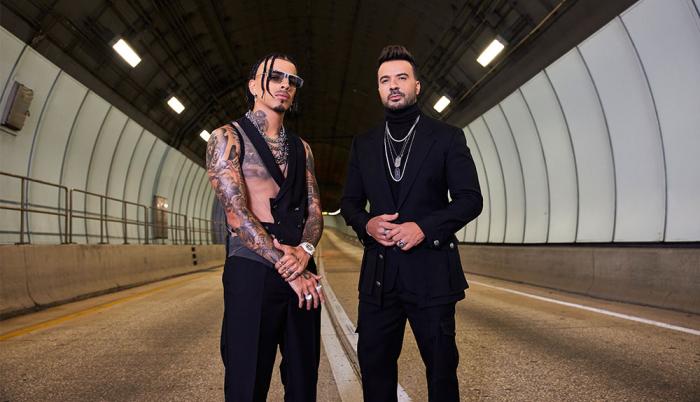 Rauw Alejandro y Luis Fonsi.
