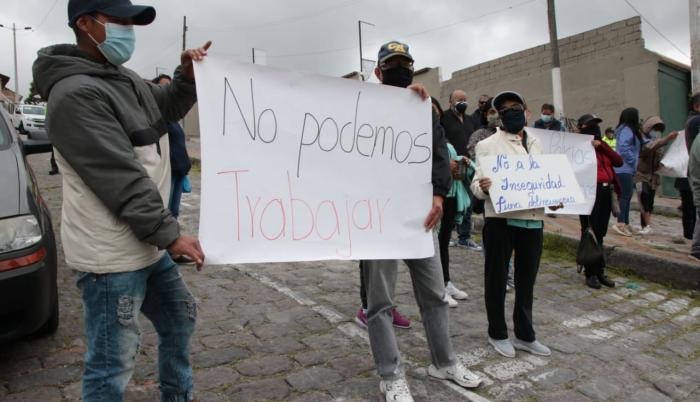 La inseguridad genera protestas en Quito.