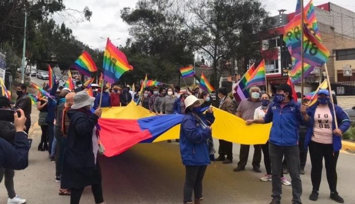 Marcha- indígenas- CNE- Yaku