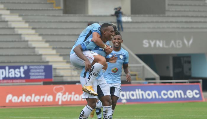 Angelo Quiñónez puso el primer gol del Guayaquil City.