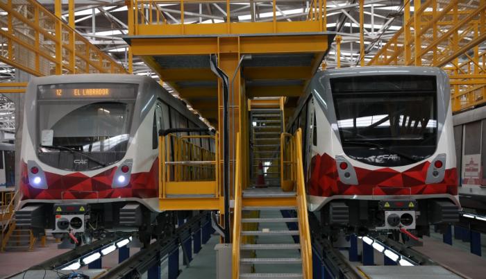 La obra del Metro de Quito avanza.