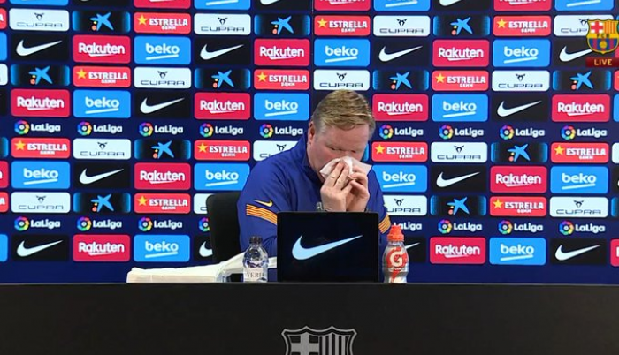 Ronald-Koeman-sangrado-nariz