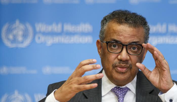 El director general de la Organización Mundial de la Salud (OMS), Tedros Adhanom Ghebreyesus