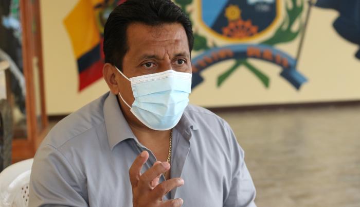 Elvis Chuchuca, gerente general de la Empresa de Movilidad y Tránsito de Durán.
