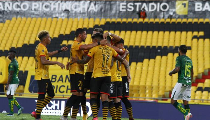 Damián Díaz marcó el primer tanto del partido.
