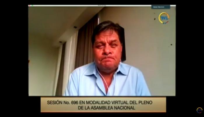 William Garzón, presidente de la Comisión de Salud de la Asamblea, 23 mar. 21