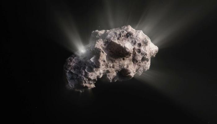 Este cometa errante -bautizado como 2I/Borisov- fue descubierto por el astrónomo aficionado Gennady Borisov en agosto de 2019