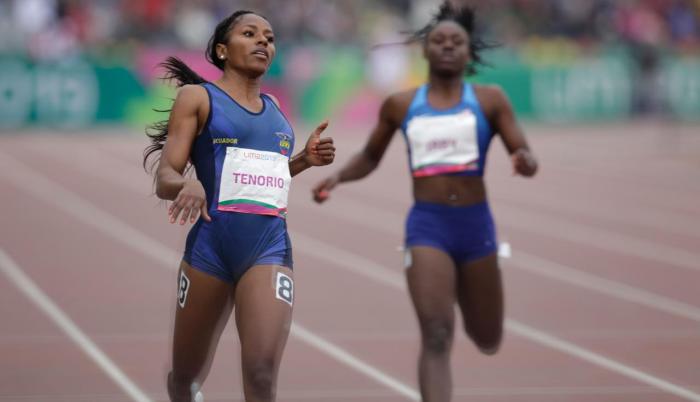 Ángela Tenorio atletismo Ecuador