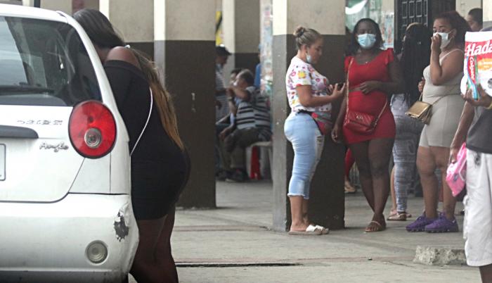 centro de Guayaquil, prostitución