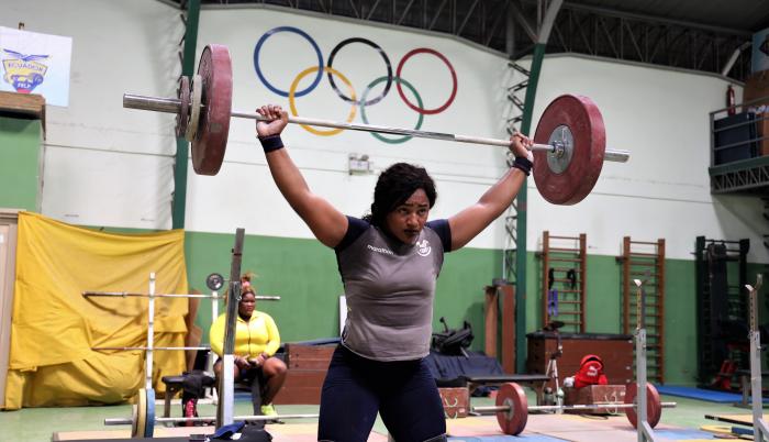 Tamara Salazar pesas Ecuador