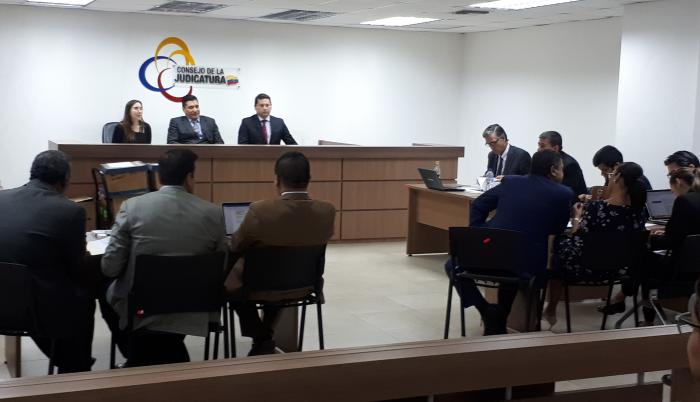 ivan espinel, audiencia apelacion enriquecimiento