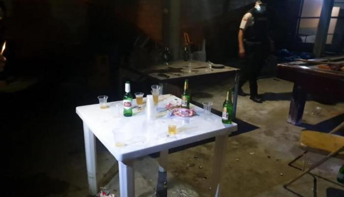 Santa Lucía fiestas clandestinas