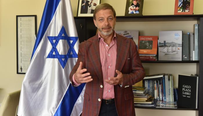 El embajador de Israel en Ecuador habla de la nueva normalidad.