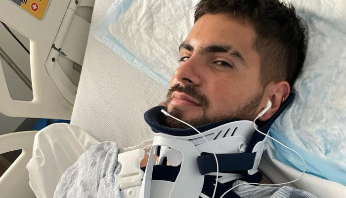 Rombai: Fer Vázquez sufre accidente de tránsito