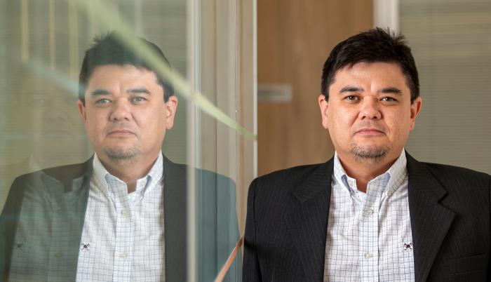 Fotografía cedida este miércoles por Huawei donde aparece el Jefe de Ciberseguridad de Huawei Latinoamérica, Marcelo Motta, durante una conferencia virtual, en Ciudad de México (México).