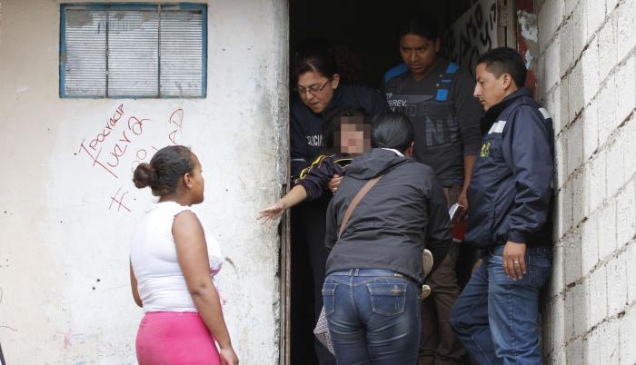 rescate de niños