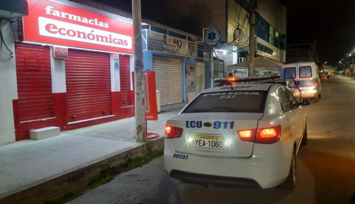 en este lugar se produjo el atraco